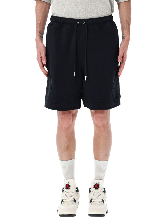 Nike Jordan Diamond Fleece Shorts Black Cotton