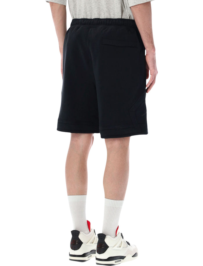 Nike Jordan Diamond Fleece Shorts Black Cotton