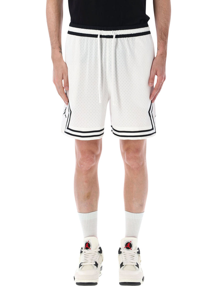Nike Jordan Diamond Basketball Shorts White Polyester