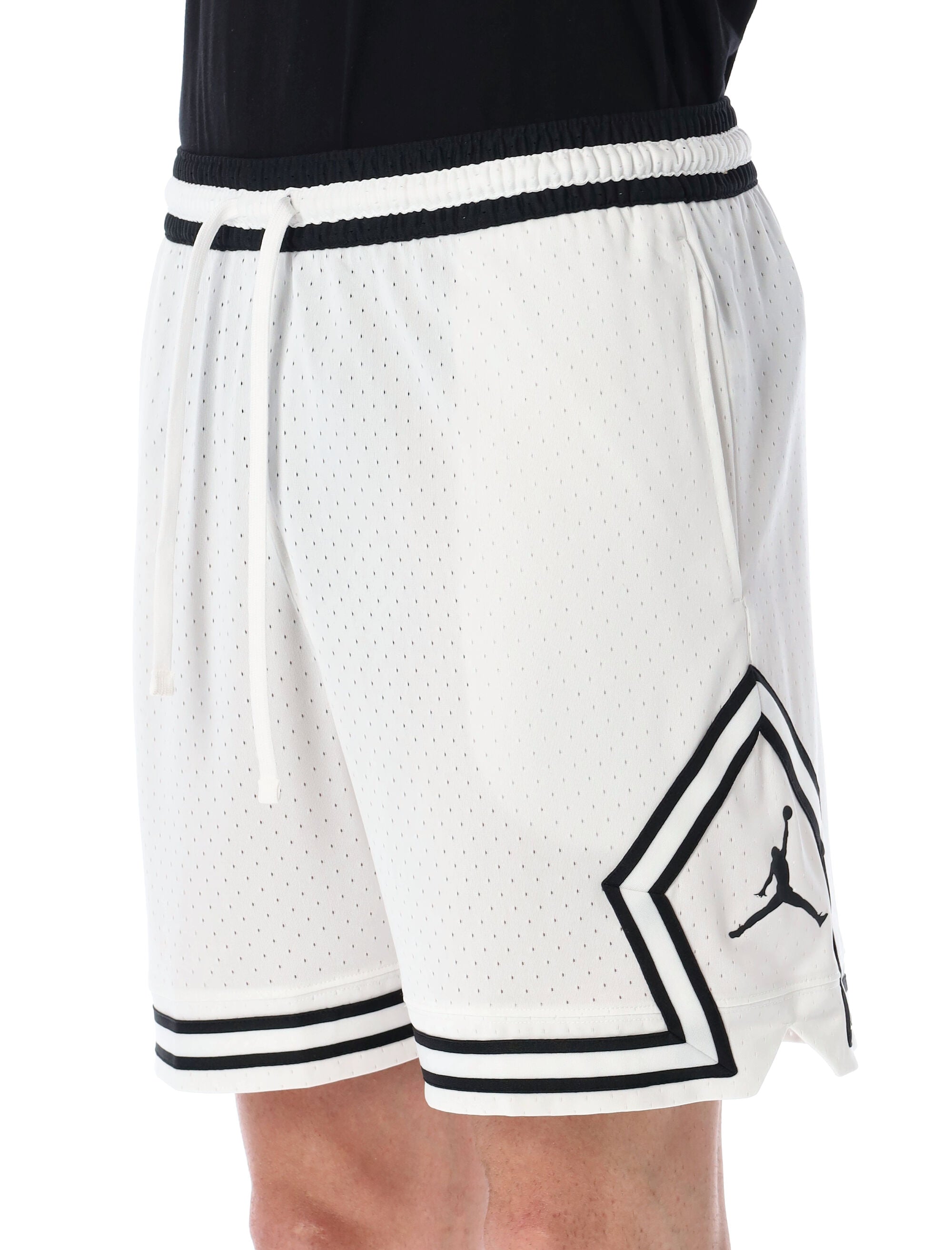 Nike Jordan Diamond Basketball Shorts White Polyester