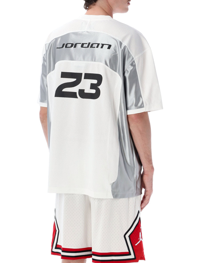 Jordan Flight Jersey Top White Polyester T-shirt