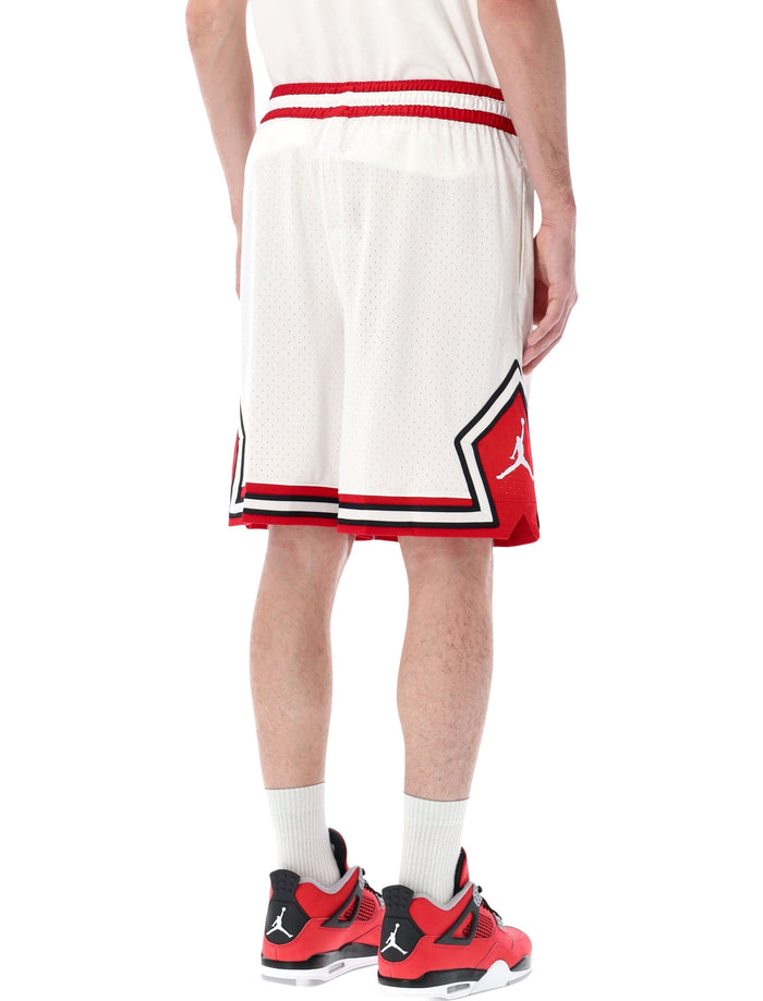 Nike Jordan Diamond Basketball Shorts White Polyester