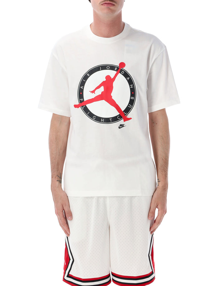 Nike Jordan Flight Club Cotton T-Shirt White