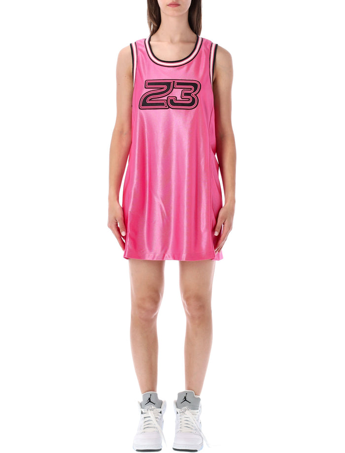 Jordan Flight Jersy Mini Dress Pink Polyester