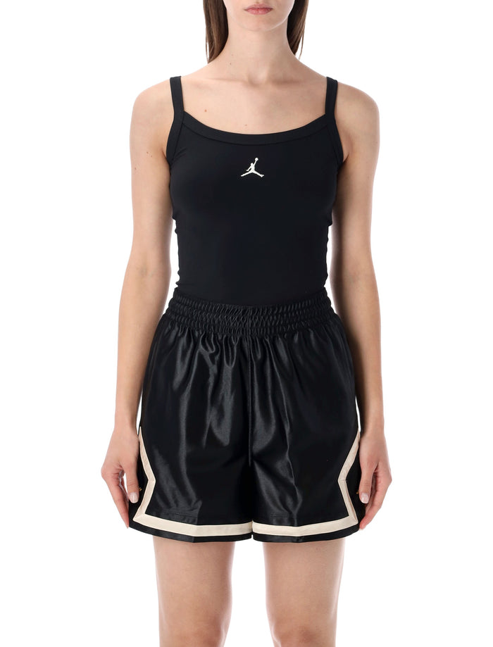 Jordan Brooklyn Essentials Tank Bodysuit Black Nylon