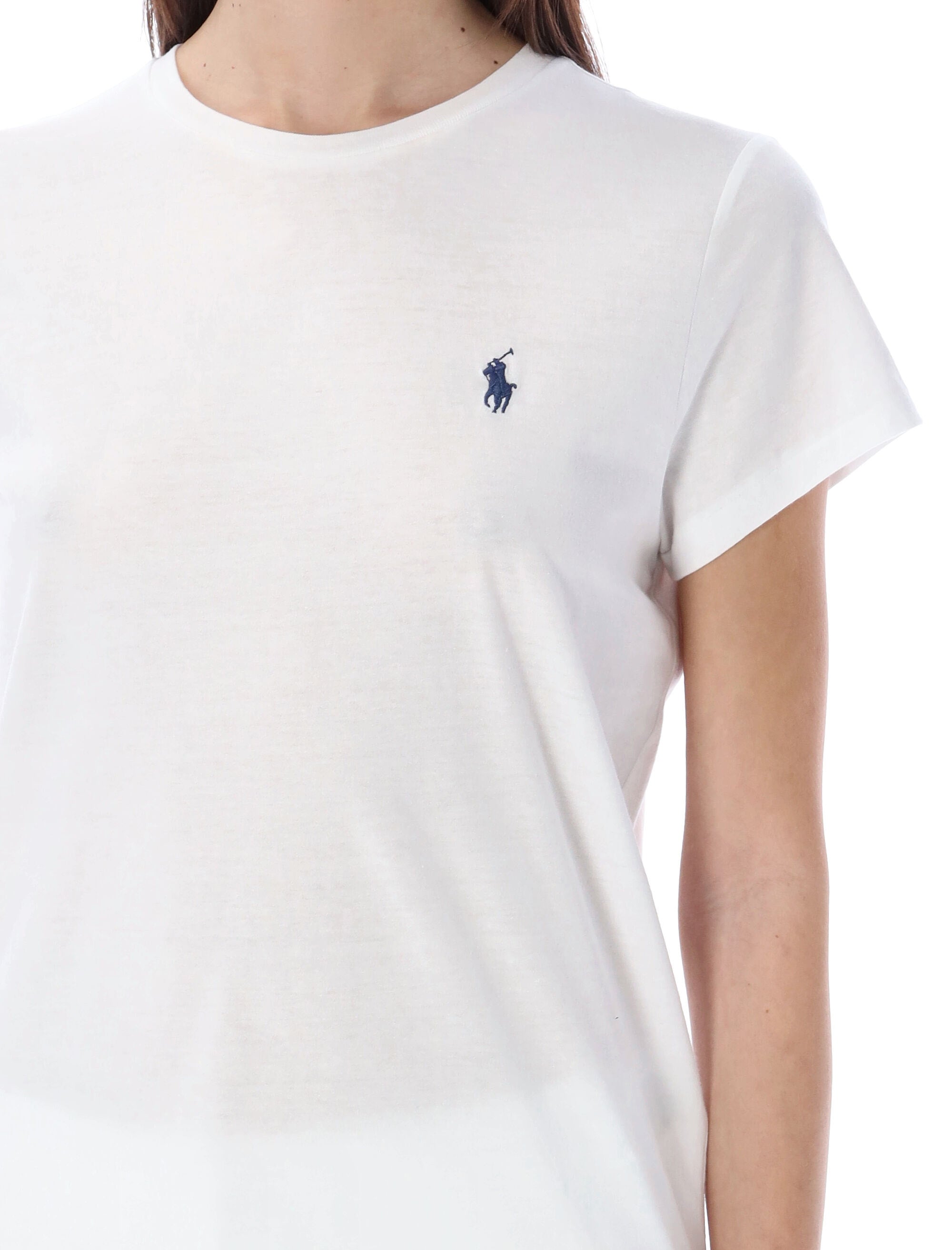 Polo Ralph Lauren Classic Cotton Crewneck Tee White T-shirt
