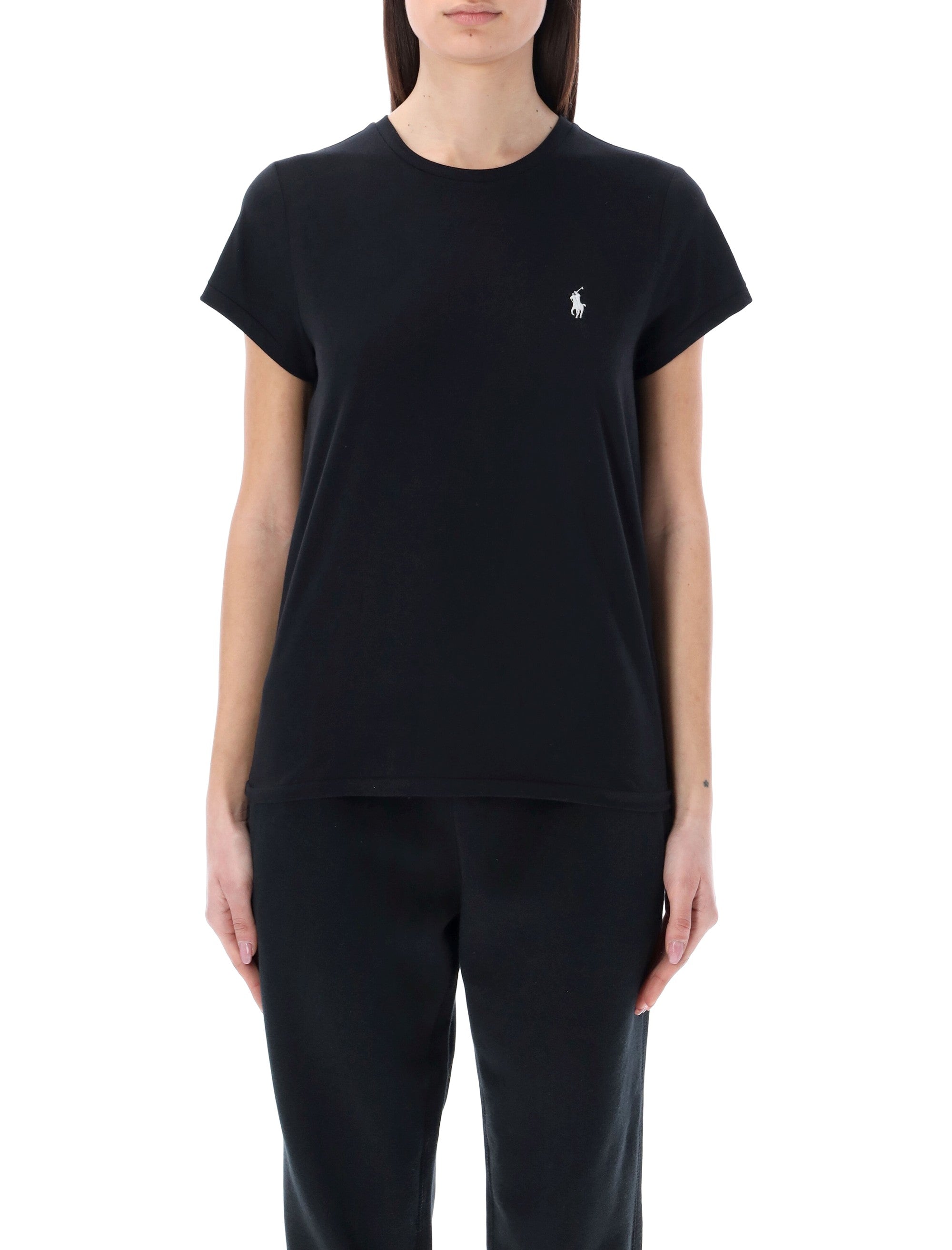 Polo Ralph Lauren classic cotton crewneck tee Black T-shirt