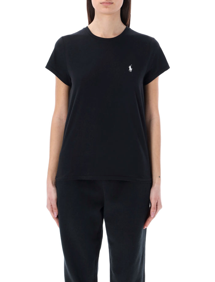 Polo Ralph Lauren classic cotton crewneck tee Black T-shirt