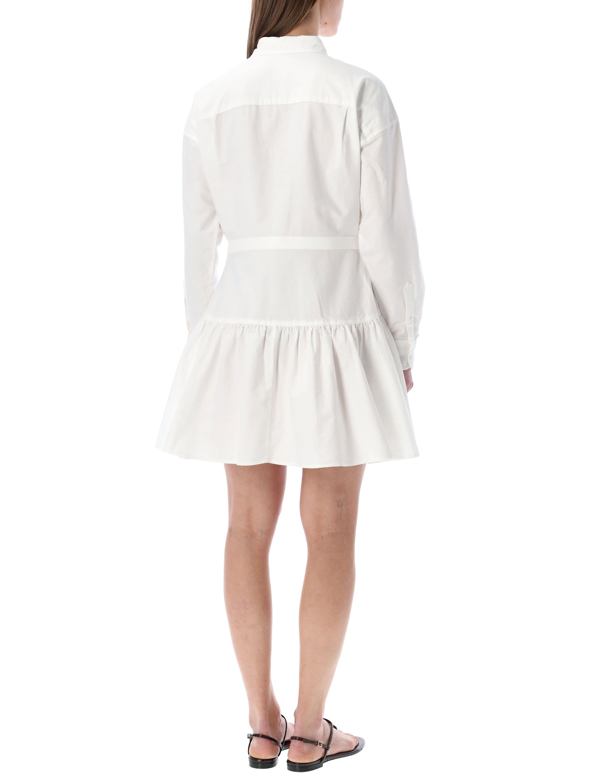 Polo Ralph Lauren cotton shirt dress White