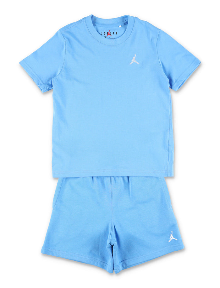 Jordan Nike Kid Essential Logo Set Light Blue T-shirt