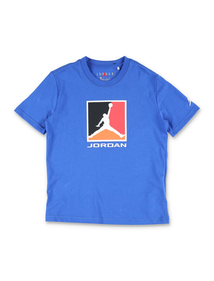 Jordan Nike Kid Logo Set Blue T-shirt