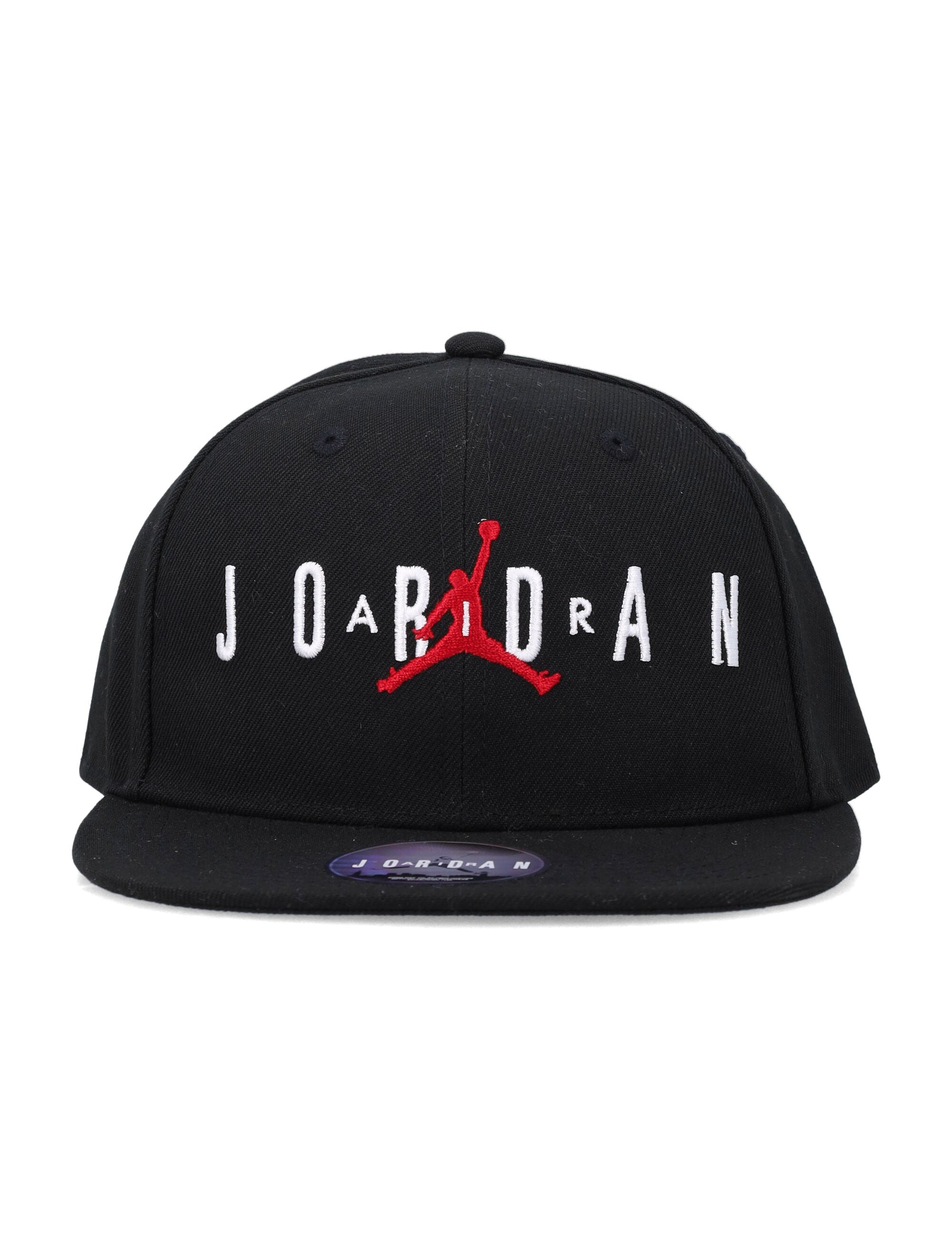 Nike Jordan Kids Black Logo Cap Polyester Hat