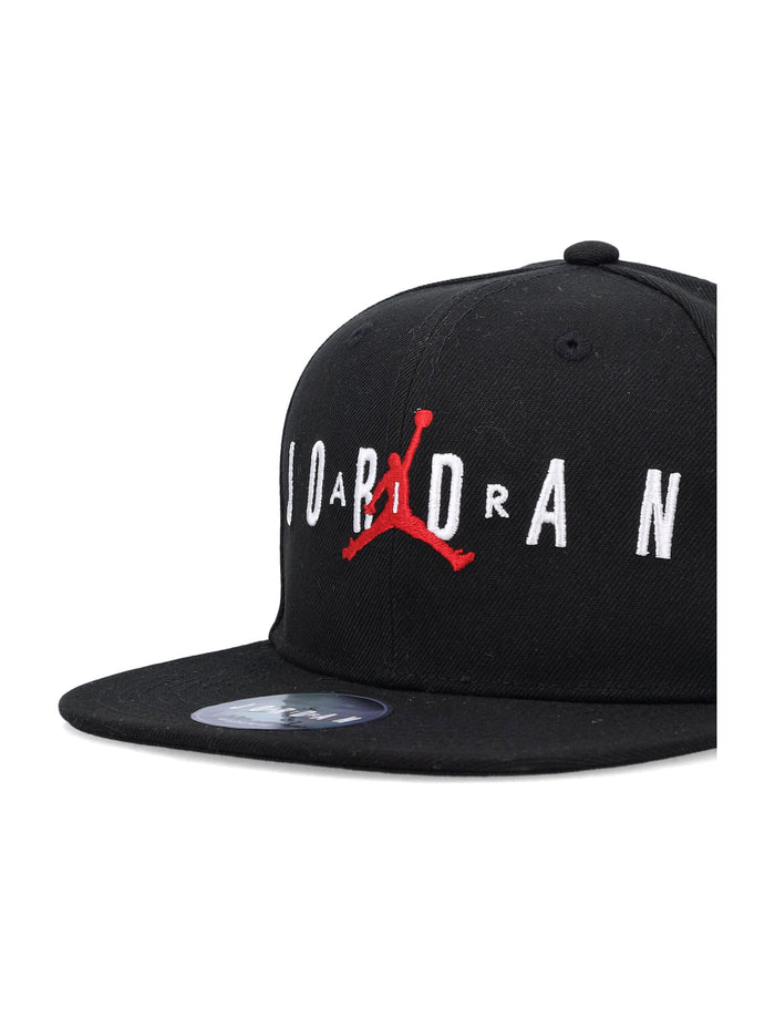 Nike Jordan Kids Black Logo Cap Polyester Hat