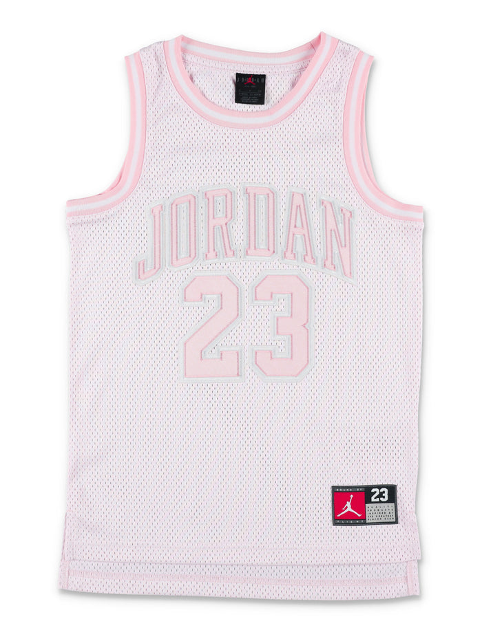 Nike Jordan Girls 23 Michael Jersey Pink Polyester Tank