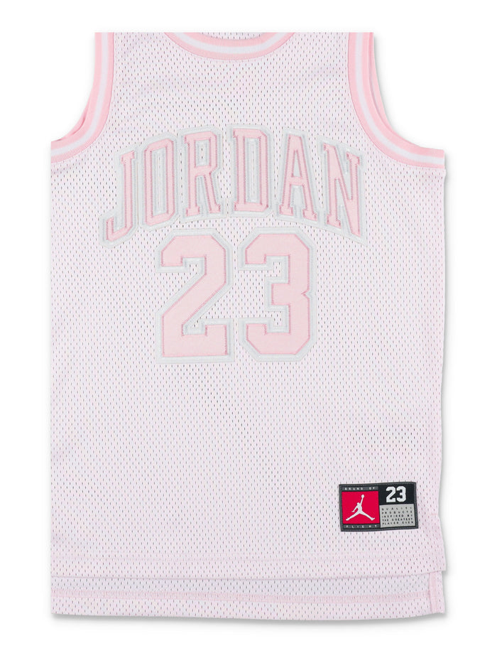 Nike Jordan Girls 23 Michael Jersey Pink Polyester Tank