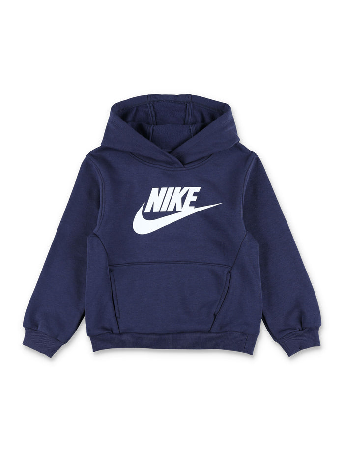 Nike Fleece Kids Tracksuit Set Navy Cotton