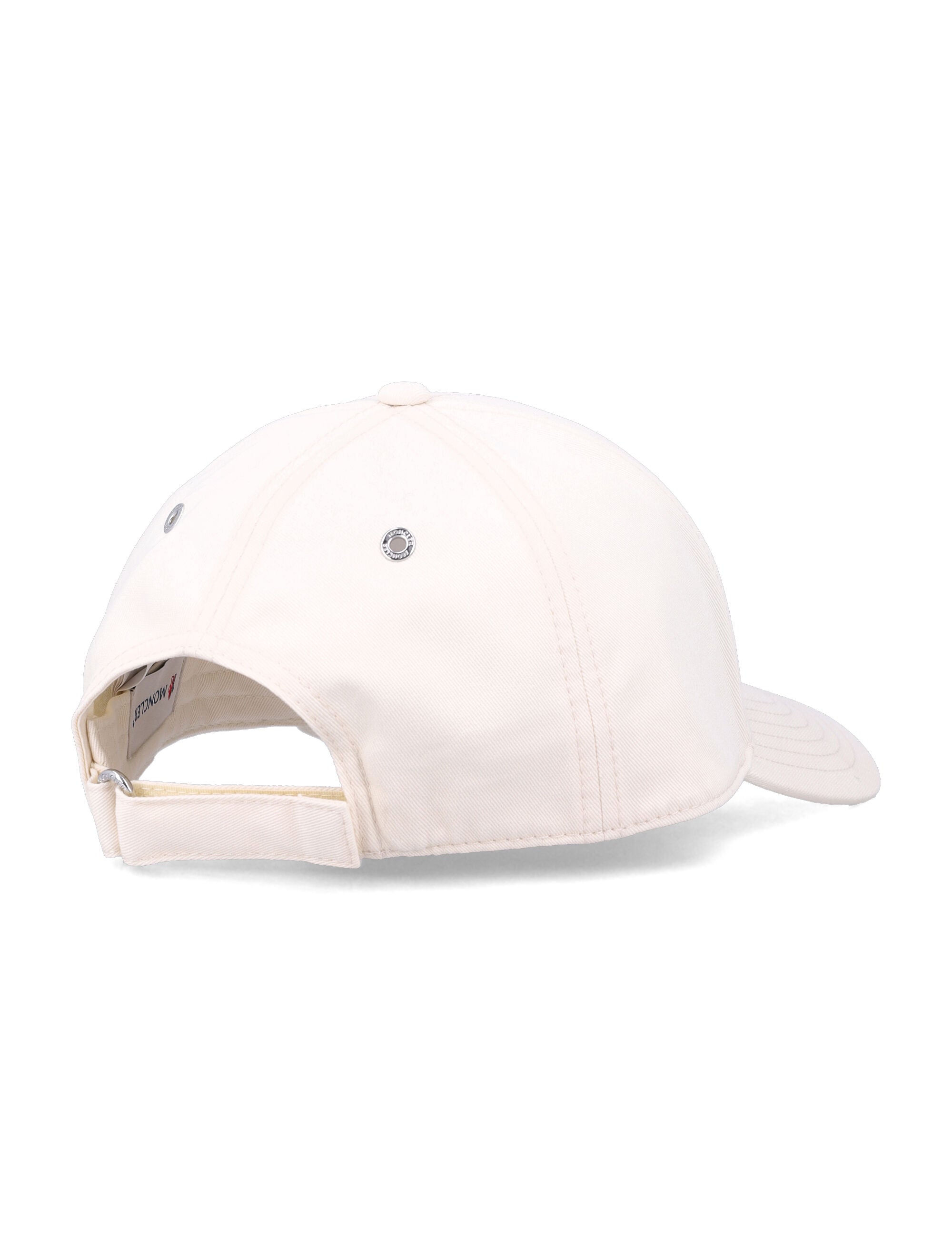 Moncler cotton gabardine baseball cap Natural Lining Hat