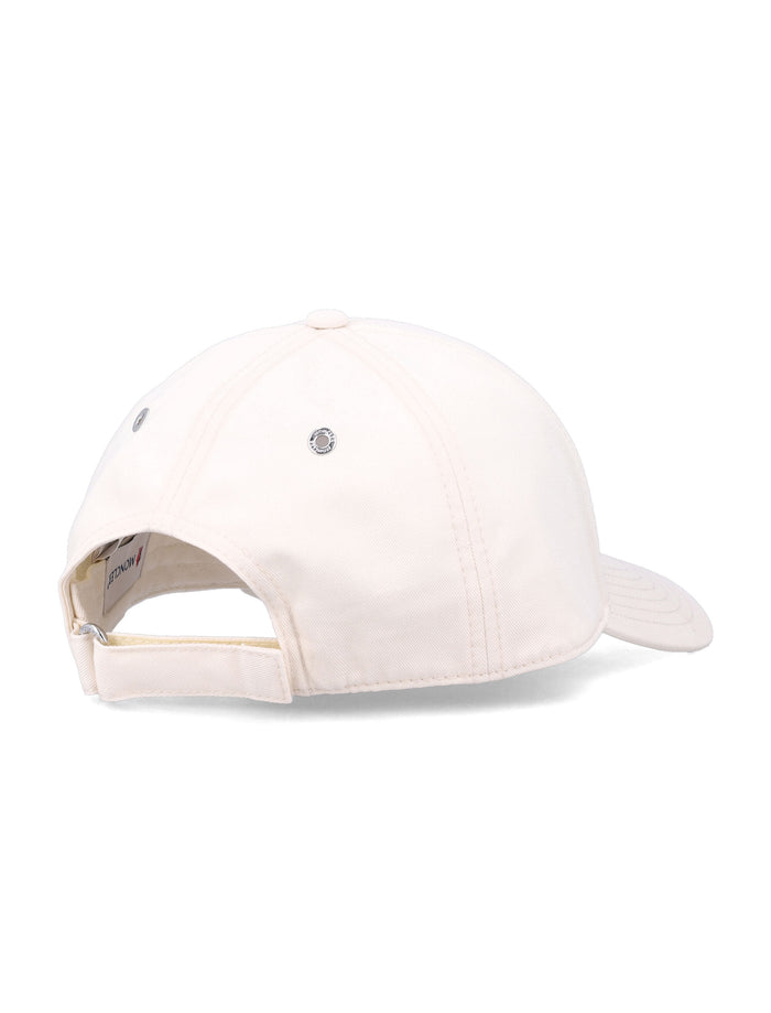 Moncler cotton gabardine baseball cap Natural Lining Hat