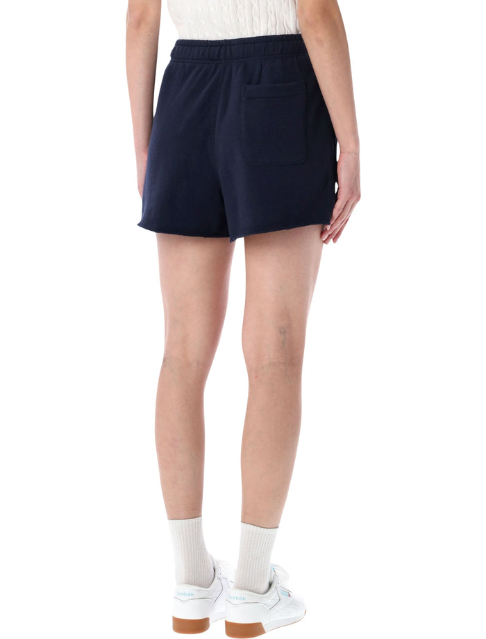 Polo Ralph Lauren Fleece Drawstring Shorts Hunter Navy Cotton