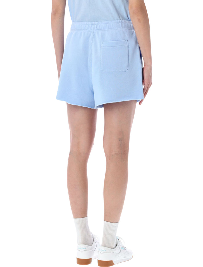 Polo Ralph Lauren Fleece Drawstring Shorts Baby Blue Cotton