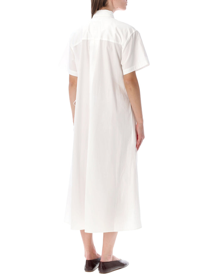 Polo Ralph Lauren Cotton Maxi Shirt Dress White