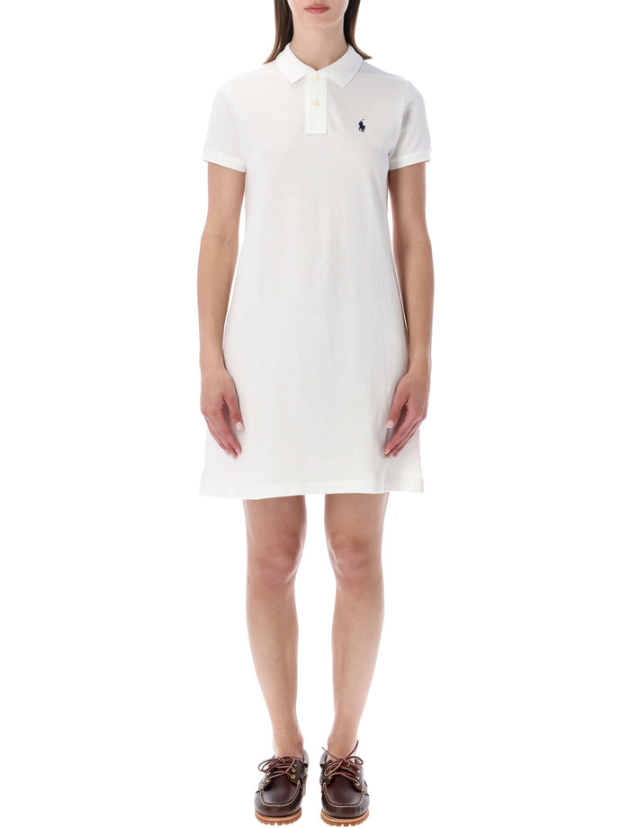 Polo Ralph Lauren Cotton Mini Dress White