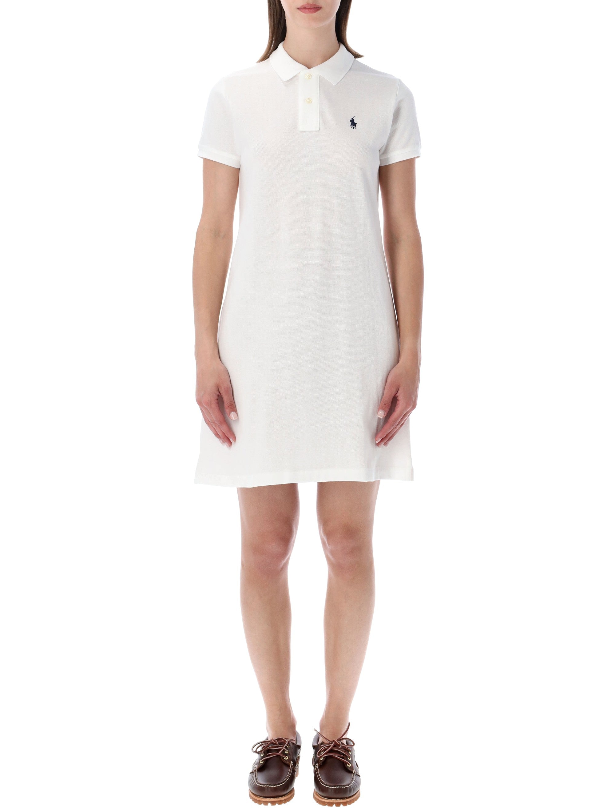 Polo Ralph Lauren Cotton Mini Dress White