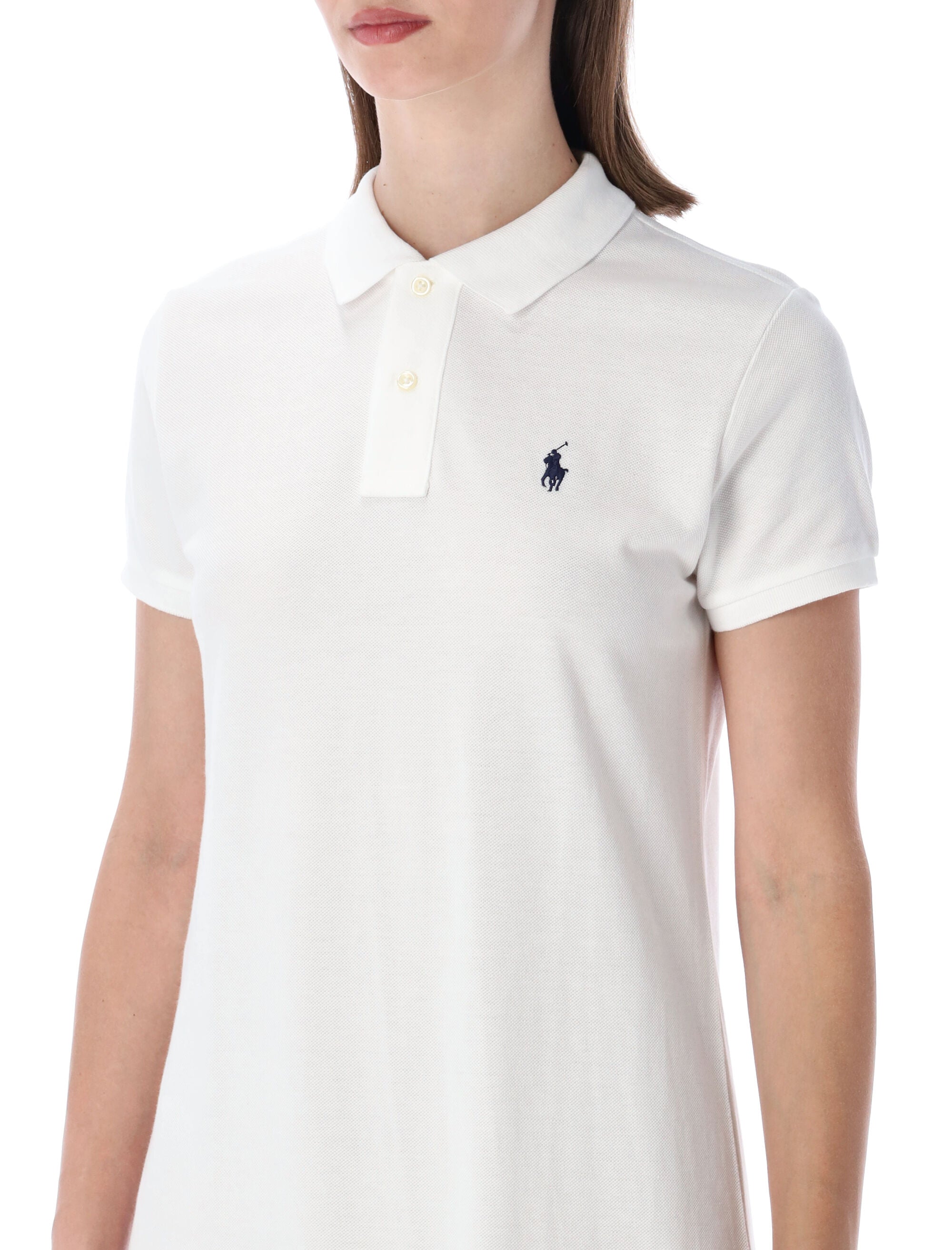 Polo Ralph Lauren Cotton Mini Dress White
