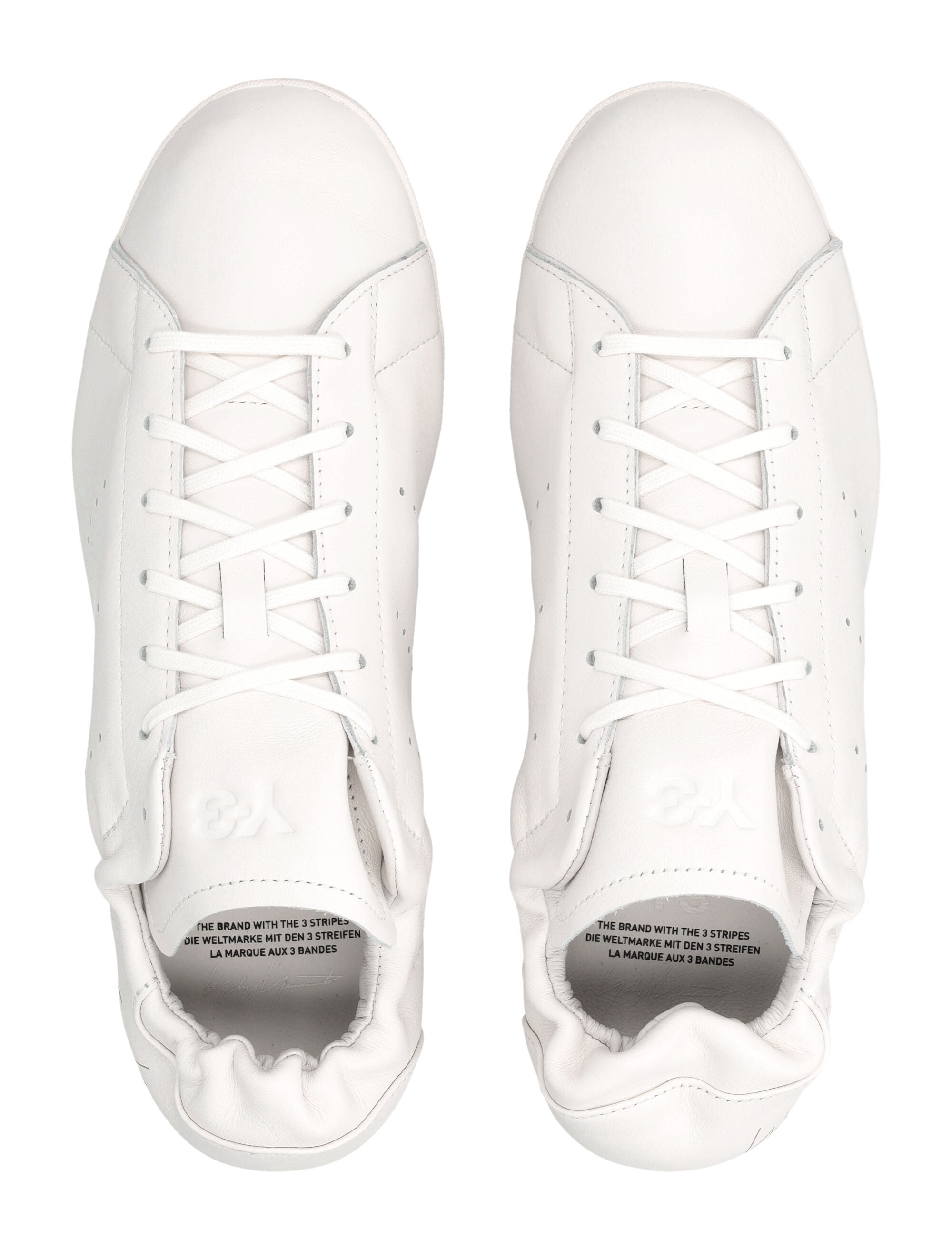 Y-3 Stan Smith Lo Pro white leather sneakers Off Upper