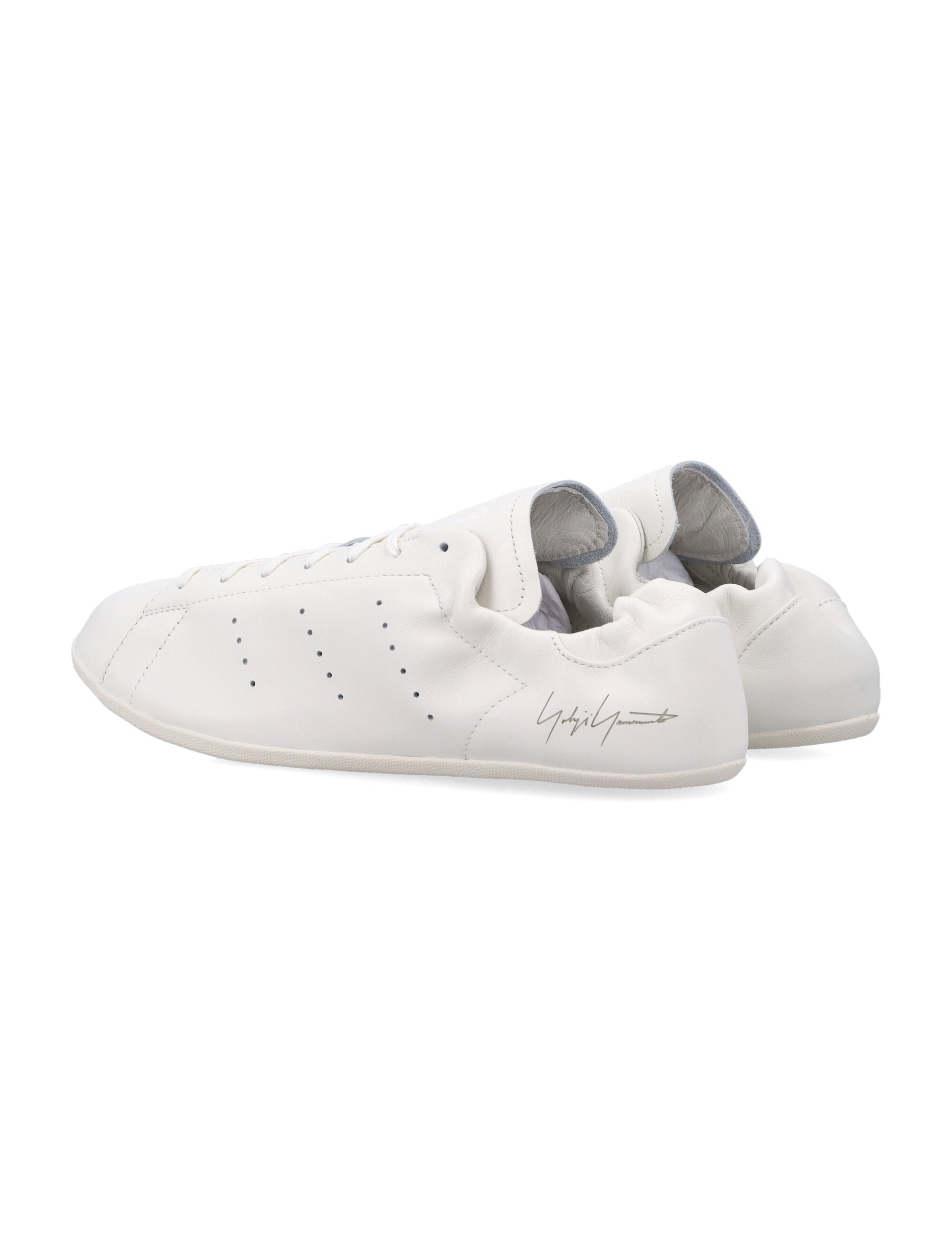 Y-3 Stan Smith Lo Pro white leather sneakers Off Upper