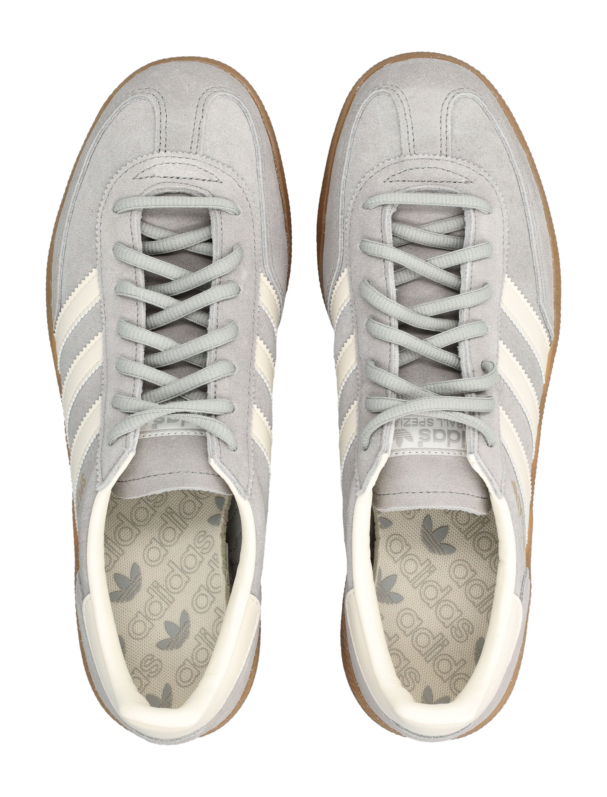 adidas Handball Spezial grey suede sneakers Two Upper