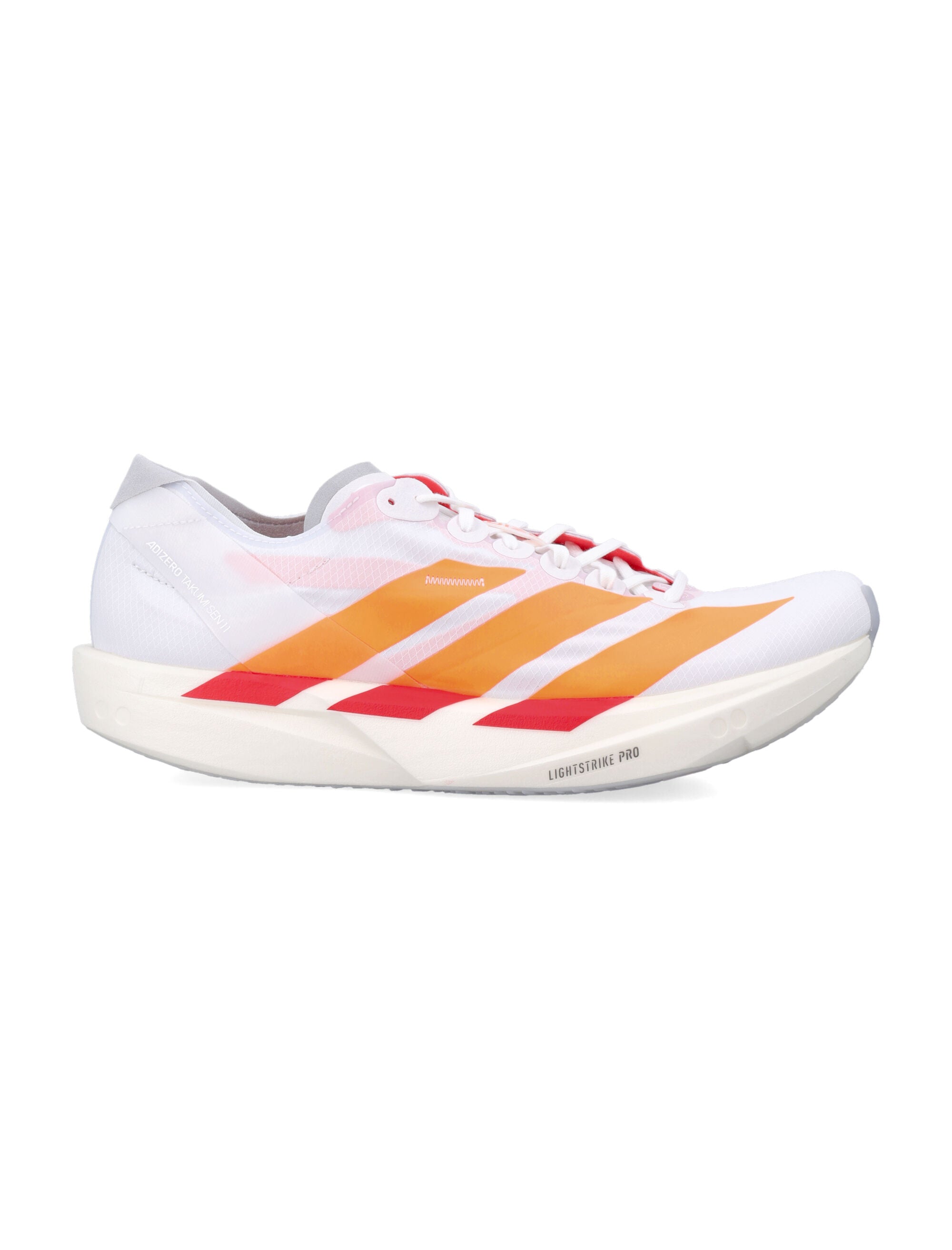 Adidas Originals Adizero Takumi Sen 11 White/orange Upper Sneaker