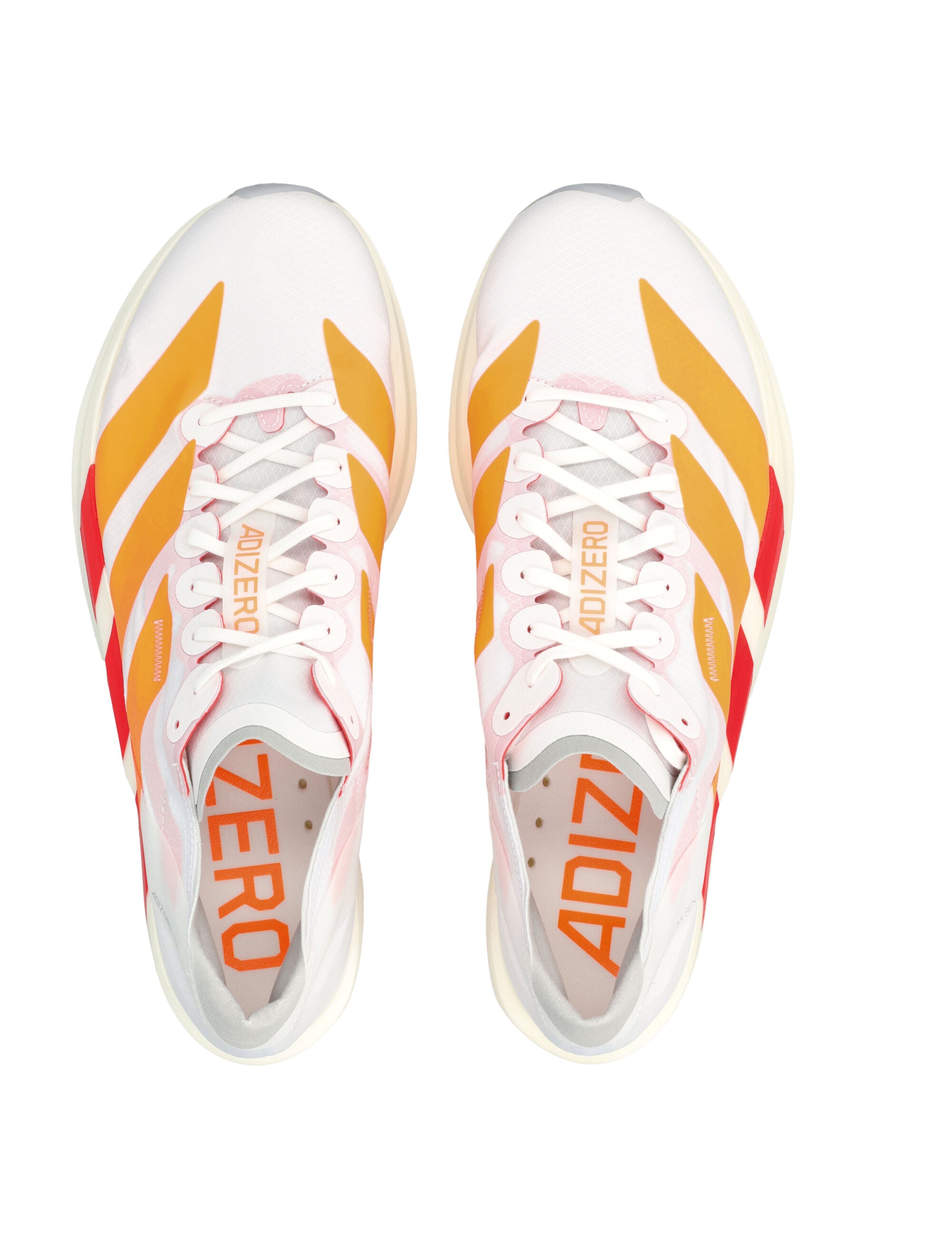 Adidas Originals Adizero Takumi Sen 11 White/orange Upper Sneaker
