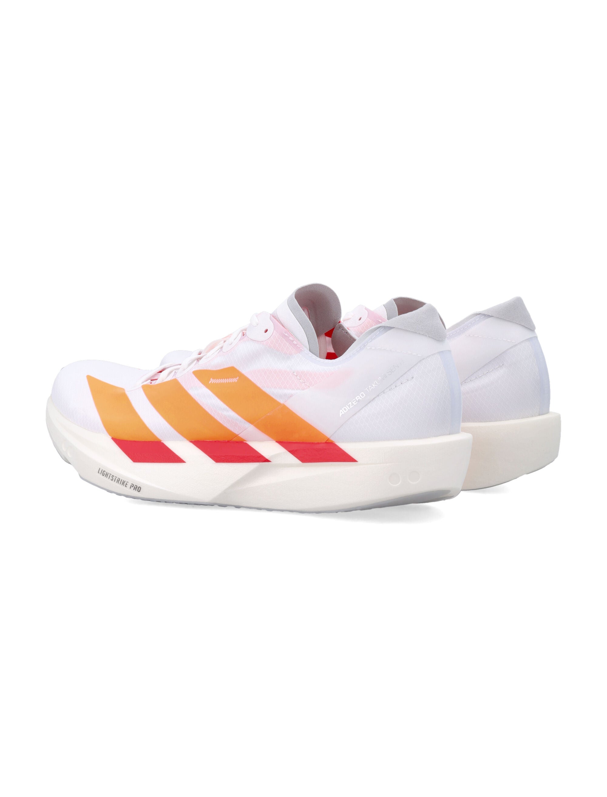 Adidas Originals Adizero Takumi Sen 11 White/orange Upper Sneaker