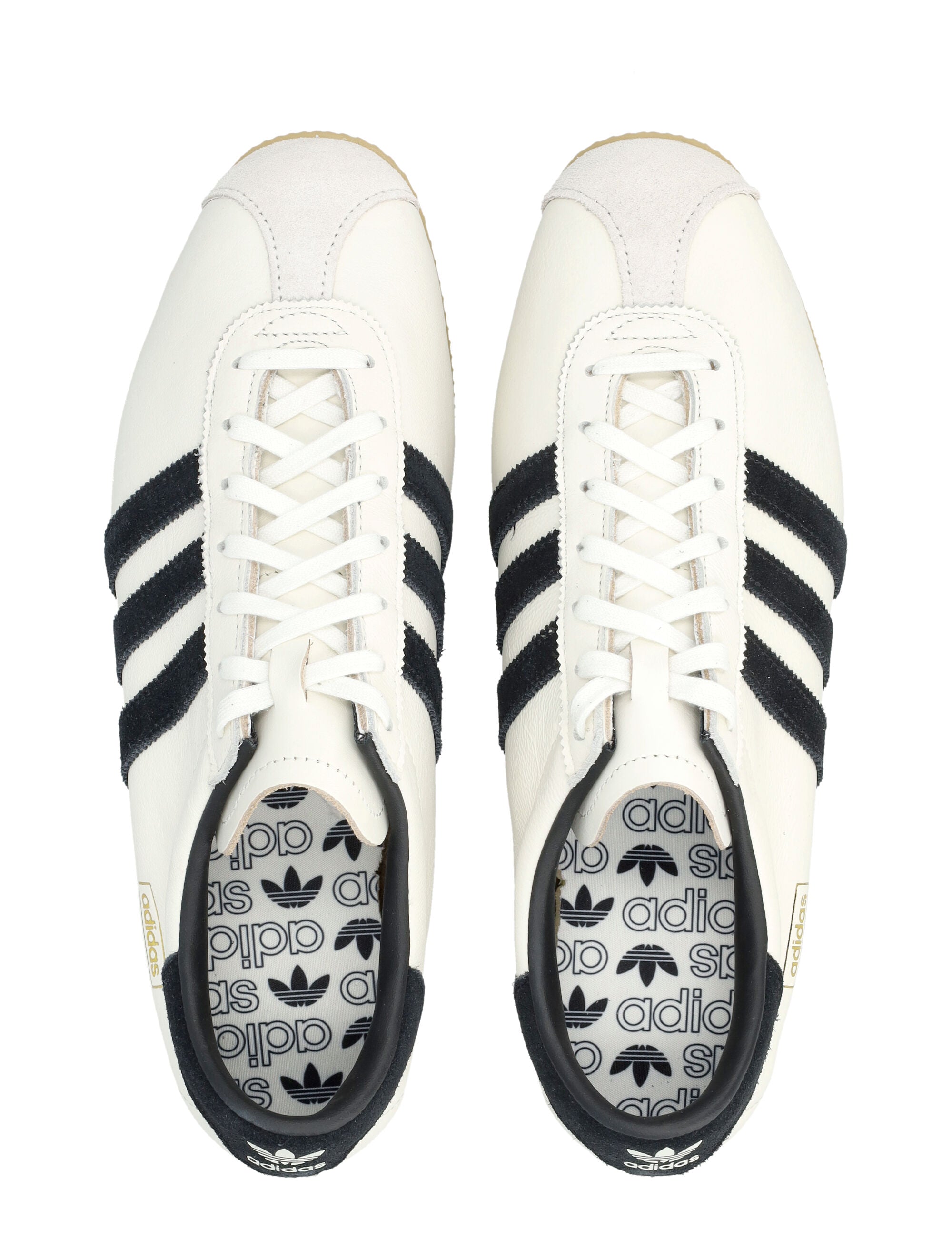Adidas Originals Paris Leather Sneakers Core White Upper