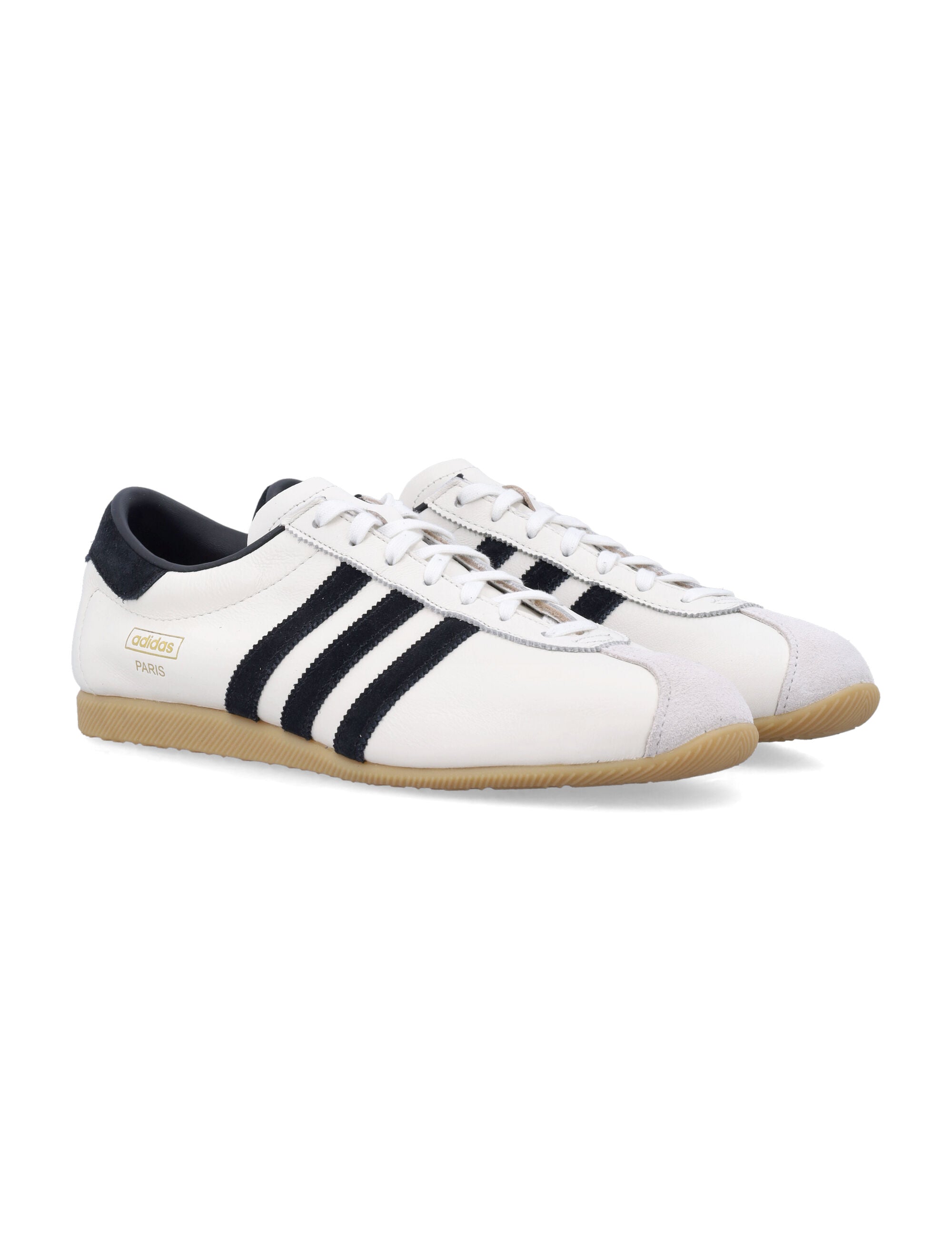 Adidas Originals Paris Leather Sneakers Core White Upper