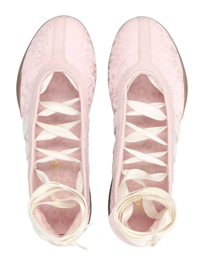 Adidas X Liberty London Taekwondo Mei Ballet Shoes Pink Sanpin Upper Flat