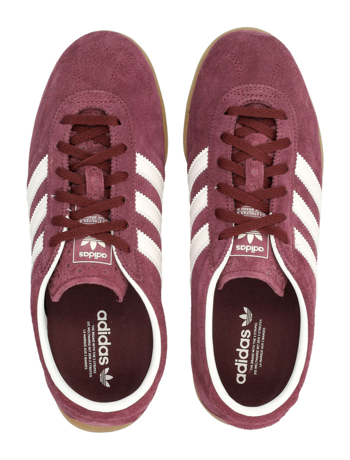 Adidas Originals Gazelle Lo Pro Womans Sneakers Maroon Upper