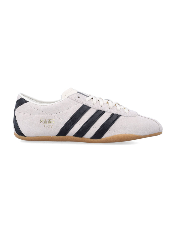 Suede Low-Profile Tokyo Sneakers Owhite Upper