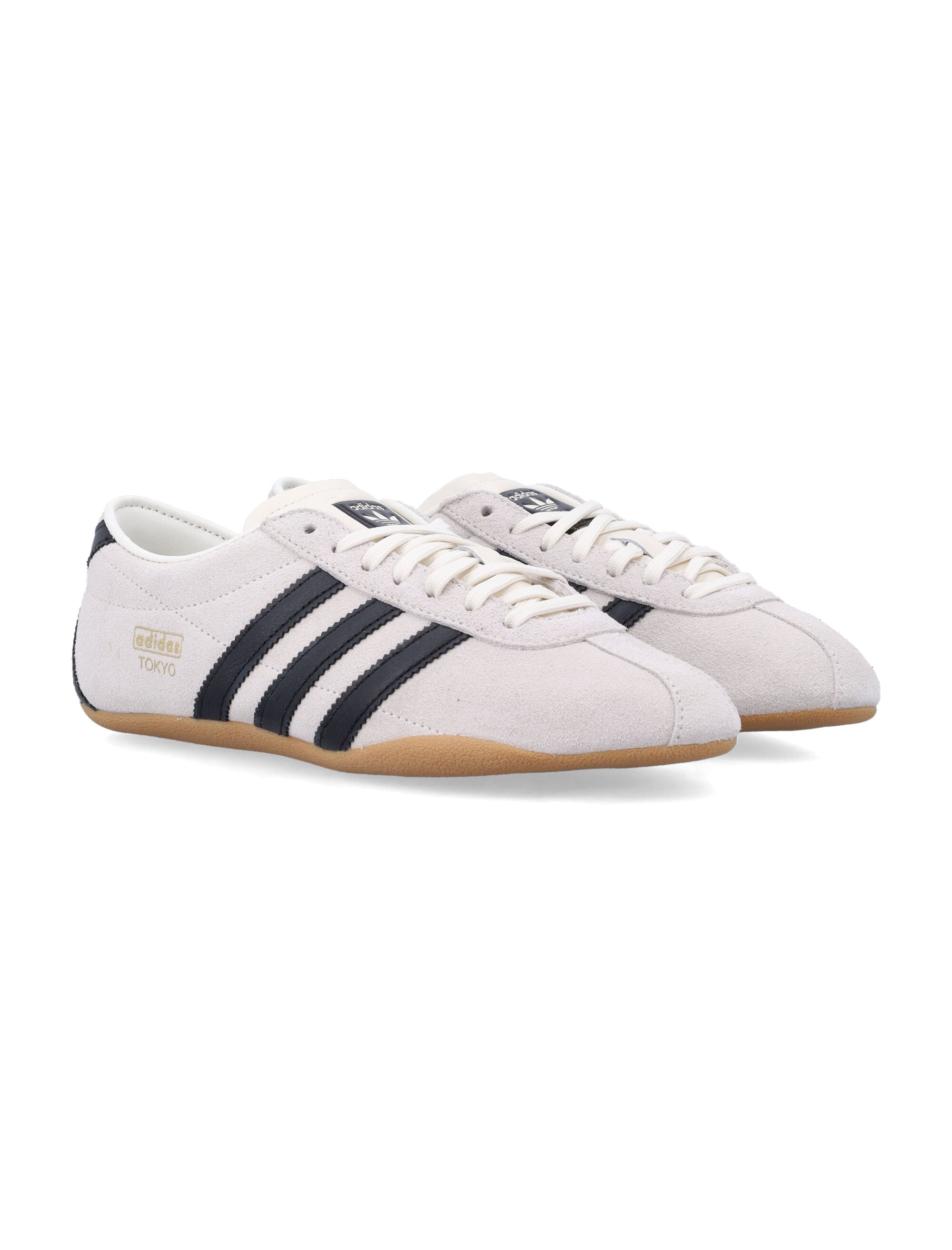 Suede Low-Profile Tokyo Sneakers Owhite Upper
