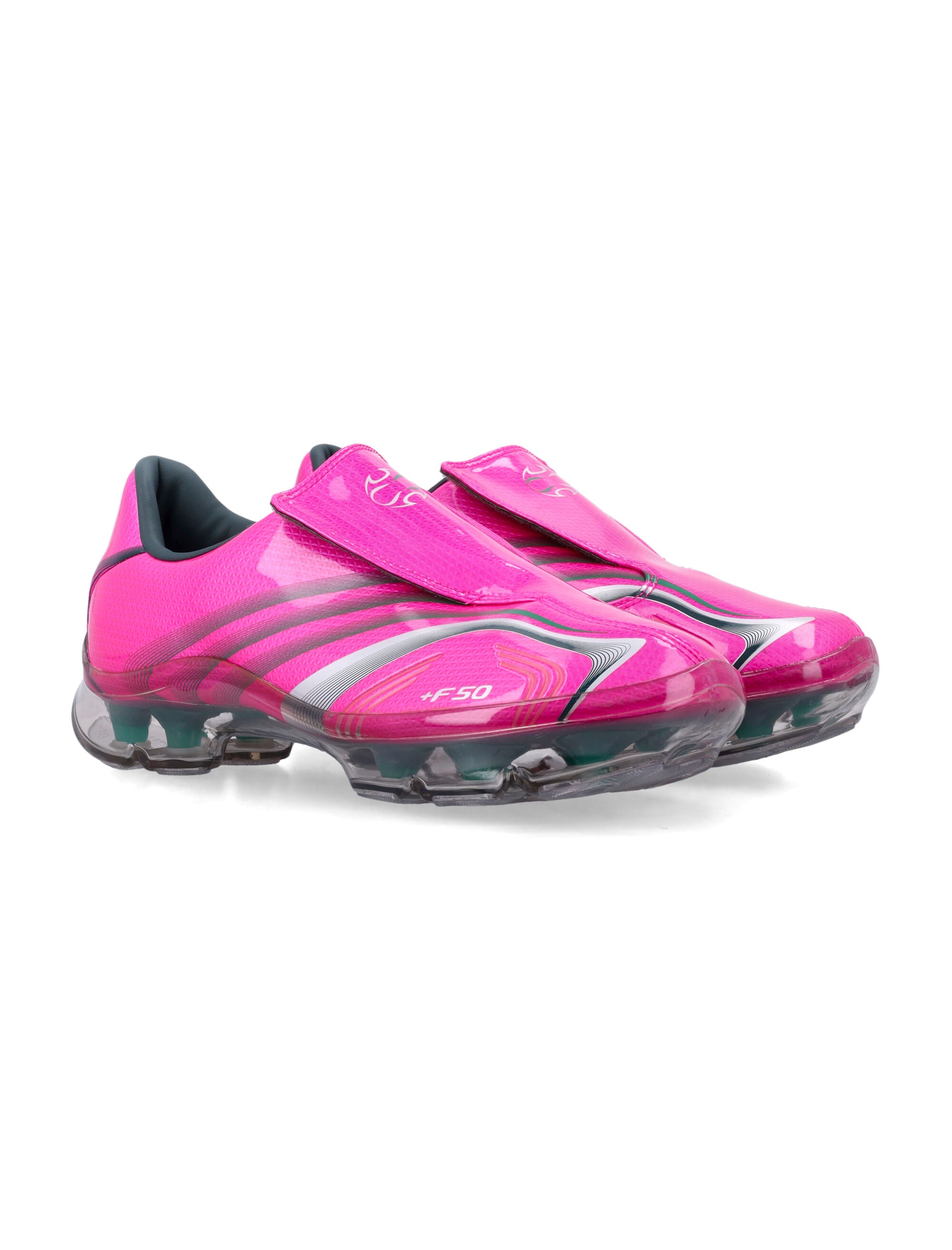Adidas Originals F50 Walkable Slip-On Womans Shoes Shock Pnk Upper Sneaker