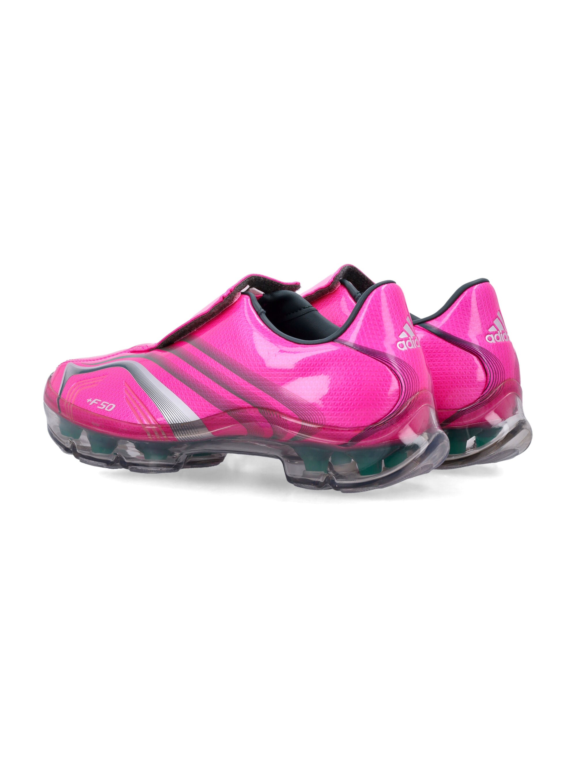 Adidas Originals F50 Walkable Slip-On Womans Shoes Shock Pnk Upper Sneaker