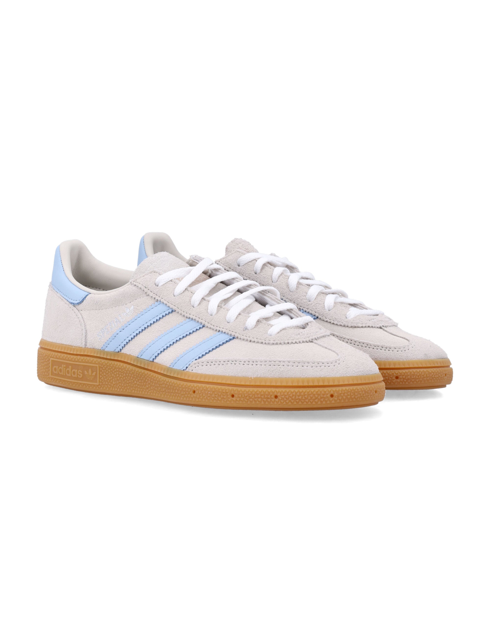 adidas Handball Spezial womens suede sneakers Aluminium Sky Upper