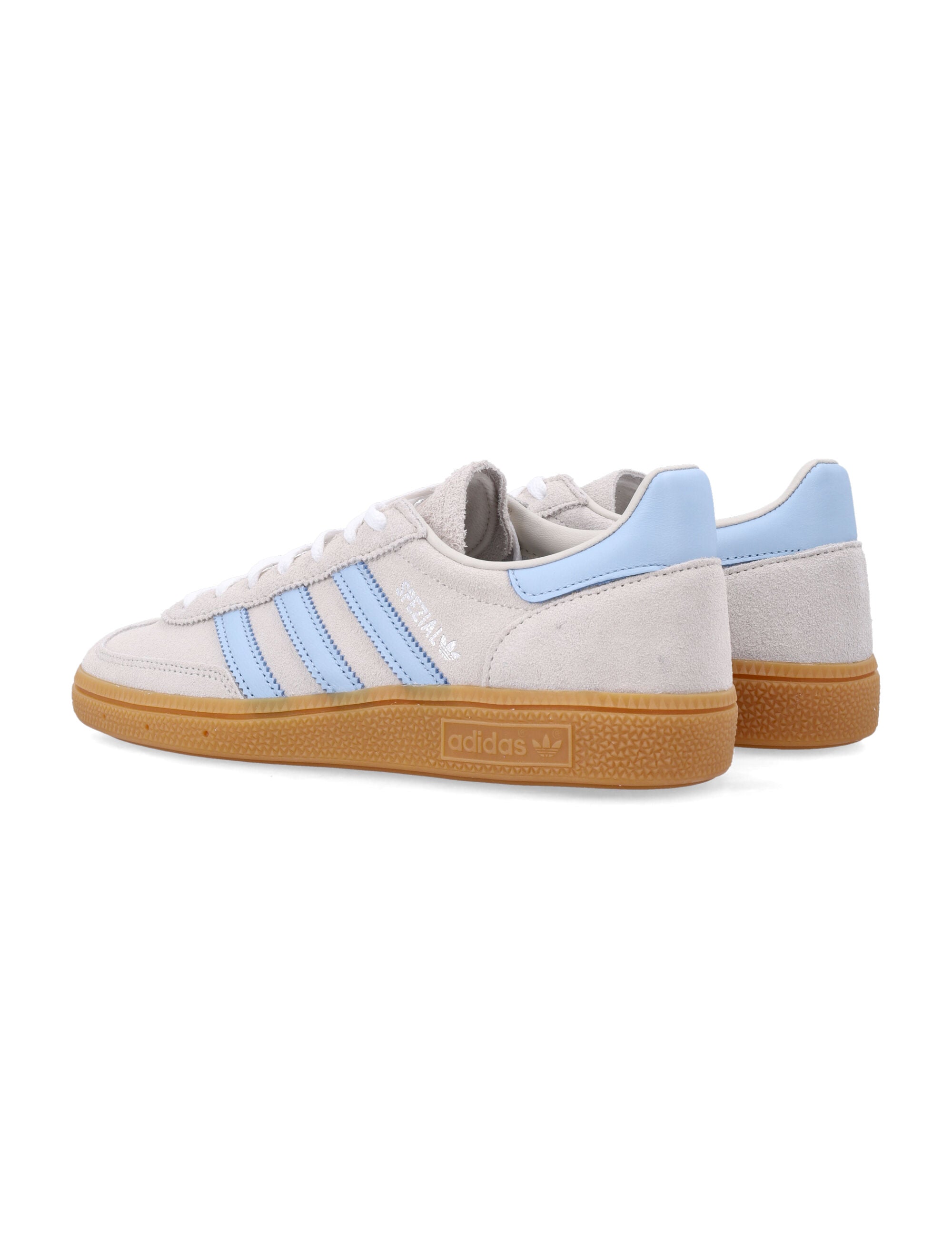 adidas Handball Spezial womens suede sneakers Aluminium Sky Upper