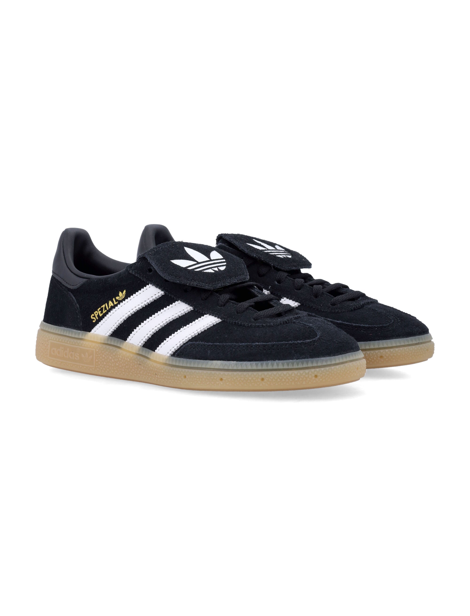 Adidas Originals Handball Spezial LT black womans sneakers Upper