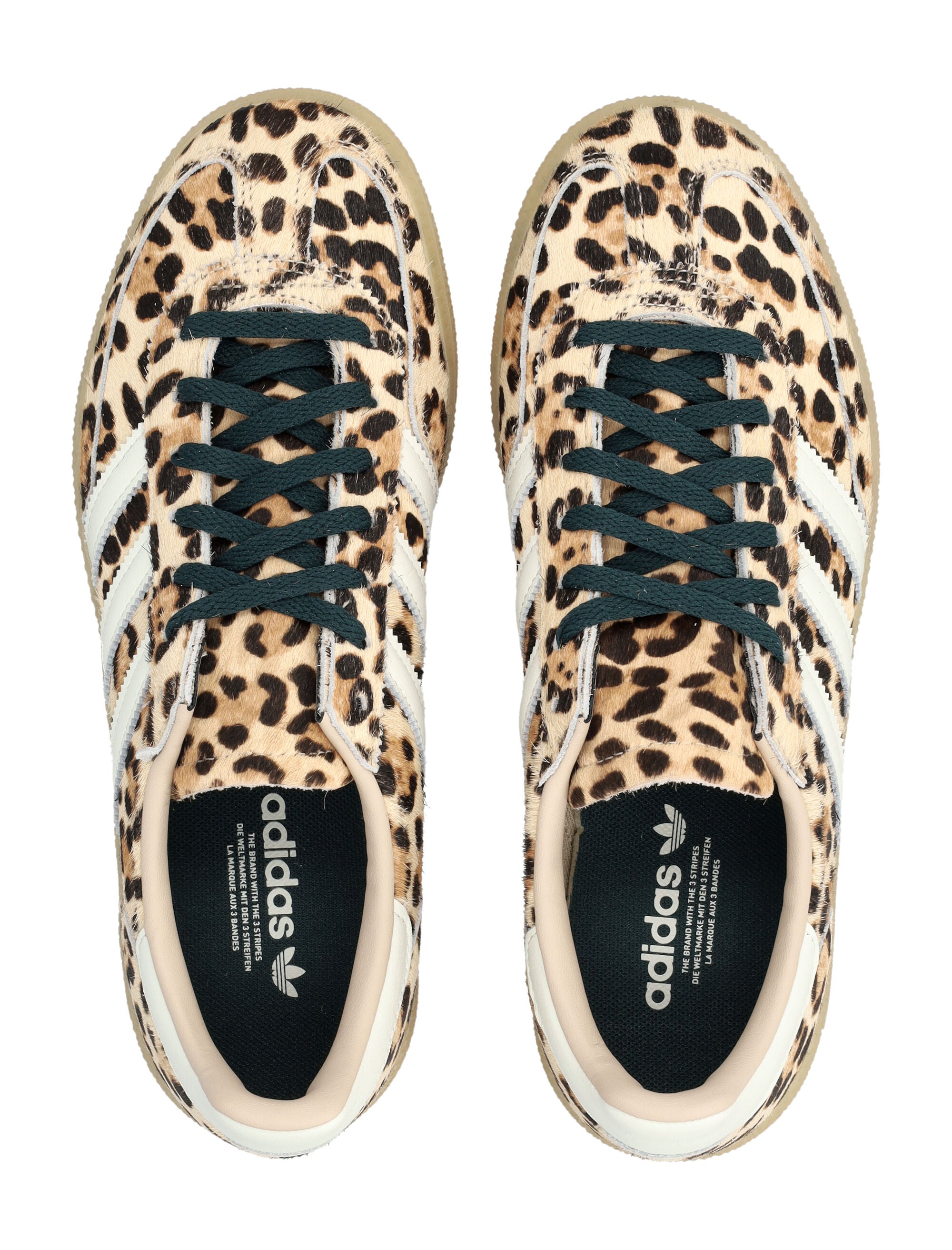adidas Originals Handball Spezial Leopard womans sneakers Magic Beige Upper