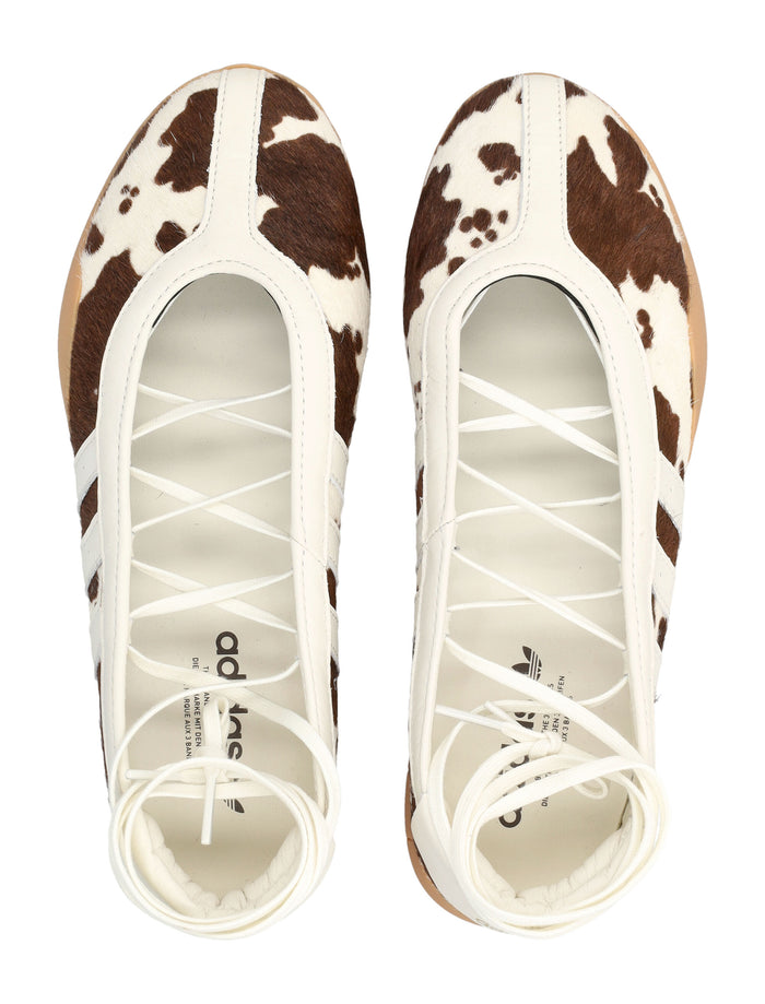 Adidas Originals Taekwondo Mei Pony Hair Leather Womans Shoes Aurora Coffee/cloud White/gum Upper Sneaker