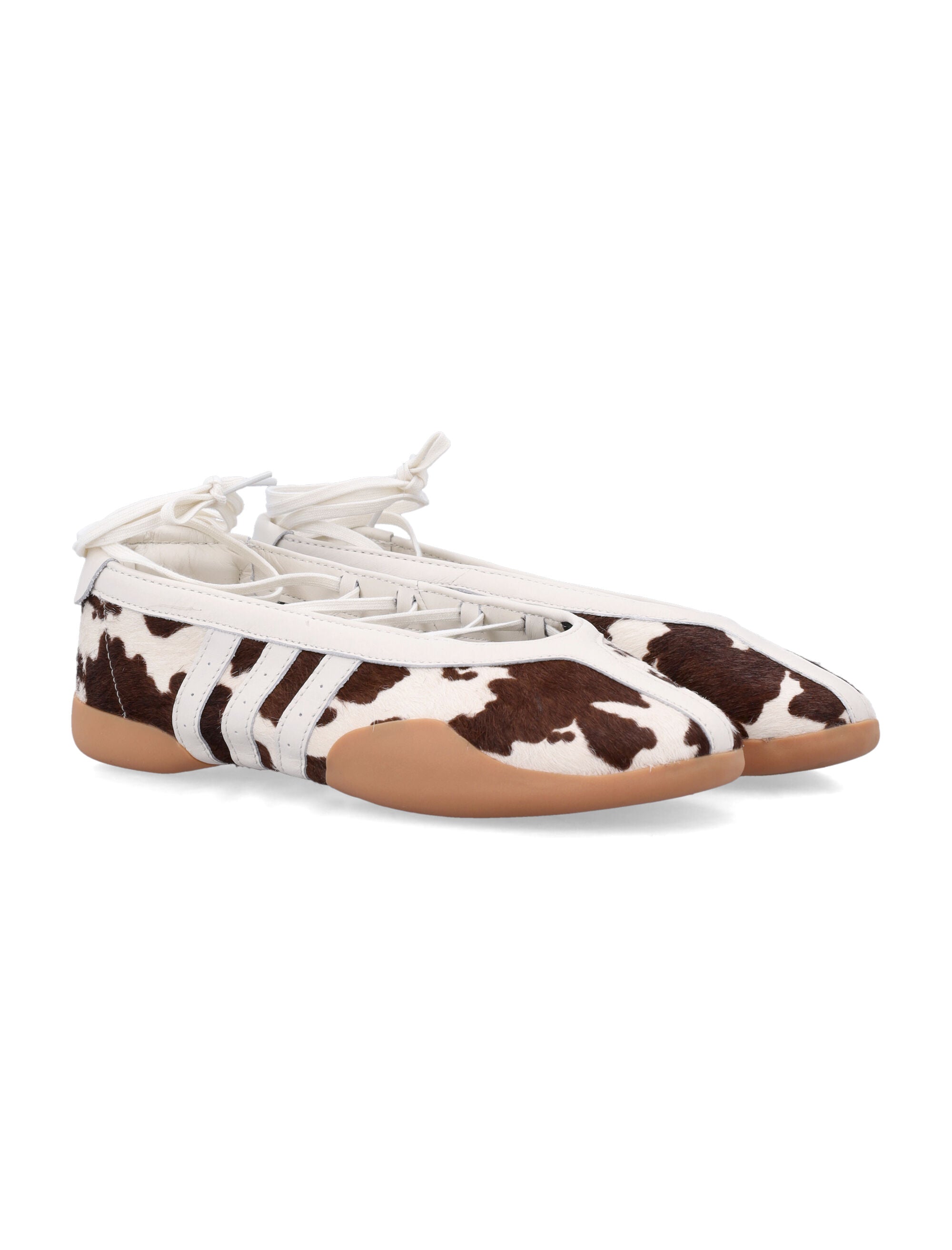 Adidas Originals Taekwondo Mei Pony Hair Leather Womans Shoes Aurora Coffee/cloud White/gum Upper Sneaker