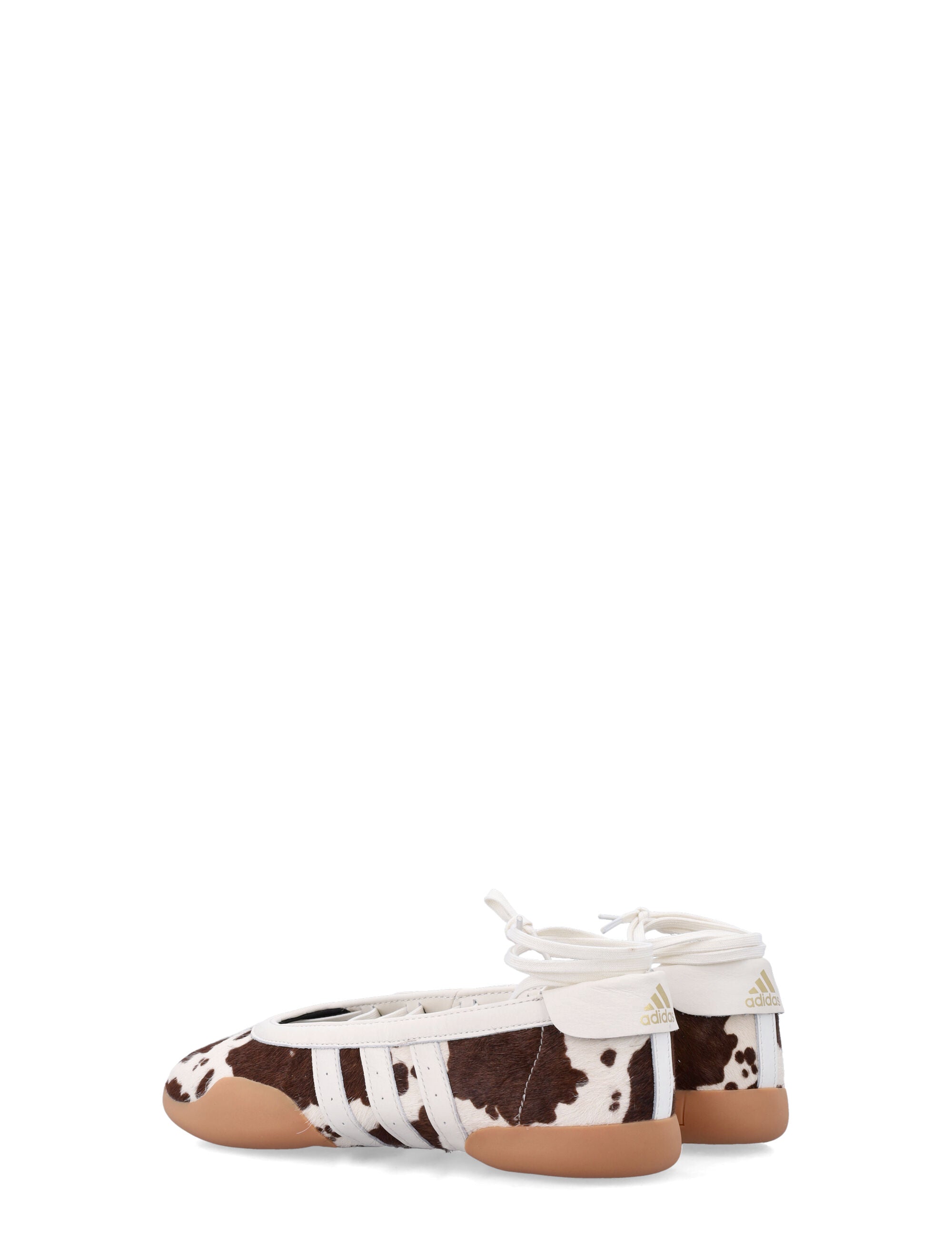 Adidas Originals Taekwondo Mei Pony Hair Leather Womans Shoes Aurora Coffee/cloud White/gum Upper Sneaker