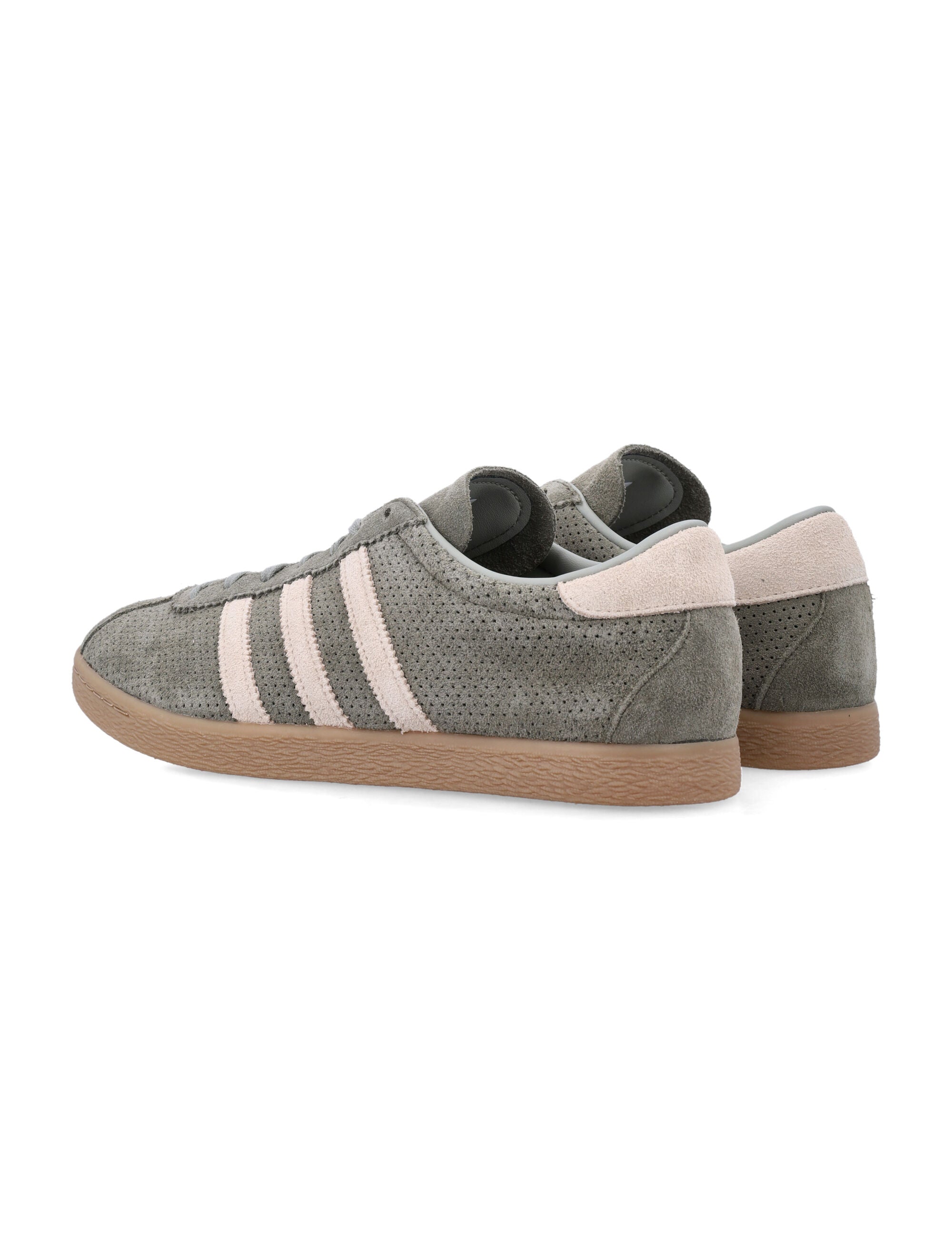 Adidas Originals Tobacco Olive Suede Sneakers Upper